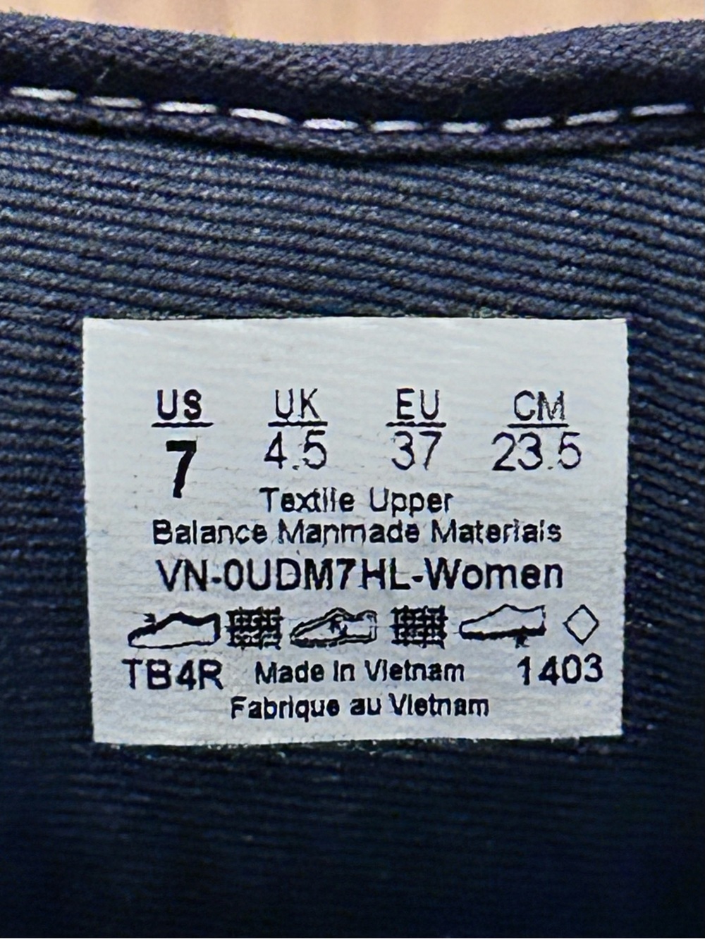 Vans Off The Wall Atwood Canvas Heritage Low Top Padded Chunky Sneaker Women’s 7 - Picture 15 of 16